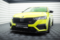 Skoda Octavia RS MK4 2020+ Frontsplitter V.3 Maxton Design